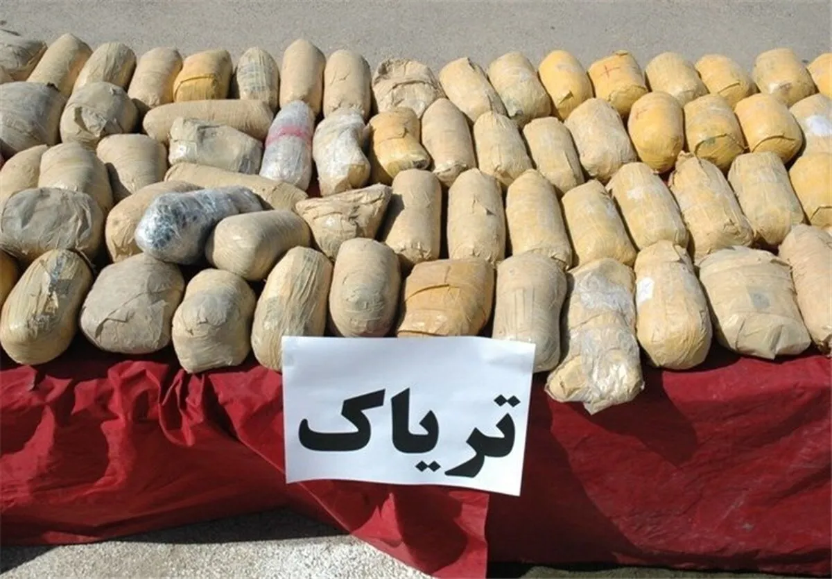 کشف بیش از ۴۳ کیلوگرم تریاک در بجستان
