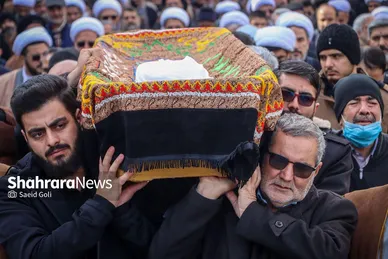 گزارش تصویری | آیین تشییع پیکر آیت‌الله «محمدهادی عبدخدایی»