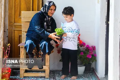 نوروزگردی | زندگی روستایی در لفور سوادکوه