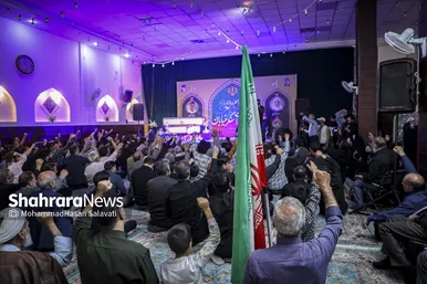 گزارش تصویری | مراسم وداع با پیکر مطهر شهدای سنگر خیابان