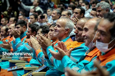 آیین تقدیر از خدمتگزاران اربعین حسینی و دهه آخر صفر شهرداری مشهد
