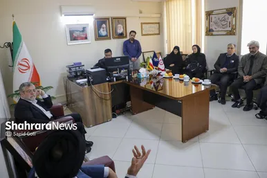 گزارش تصویری | بازدید شهردار مشهد مقدس از ستاد سازمان بسیج شهرداری مشهد (۵ آذر ۱۴۰۳)