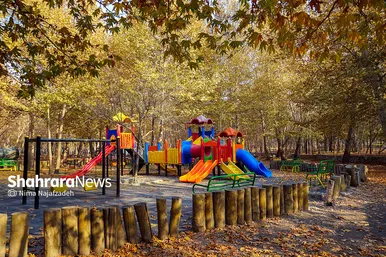 طبیعت پاییزی بوستان های مشهد