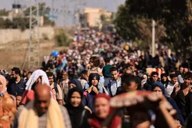 غیرنظامیان فلسطینی تنها در ۱۸ درصد غزه جای دارند