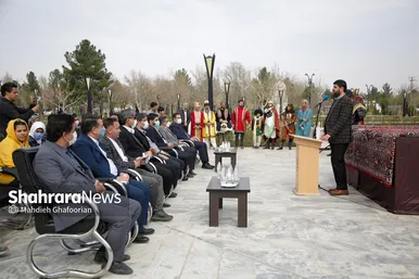آیین رونمایی از یادمان «گذرسیاوش از آتش»
