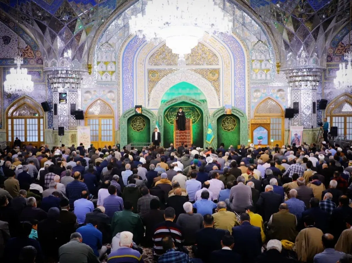 آیت‌الله علم‌الهدی: دشمن از حضور پرشور مردم در انتخابات وحشت دارد| مشارکت حداکثری در انتخابات، راه حل مشکلات کشور