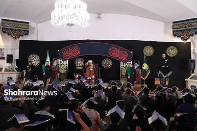 مراسم احیای ناشنوایان در حرم مطهر امام رضا(ع)