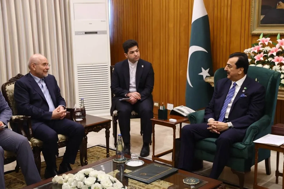 دیدار و گفت‌وگوی قالیباف و ریاست‌جمهوری پاکستان
