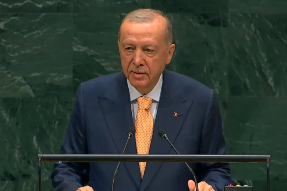 اردوغان در سازمان ملل