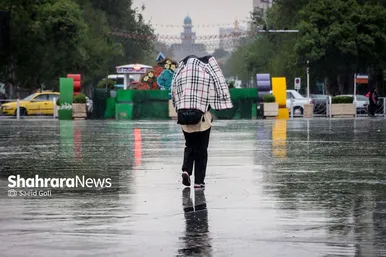 گزارش تصویری | بارش باران بهاری در مشهد (۱۹ فرودین ۱۴۰۴)
