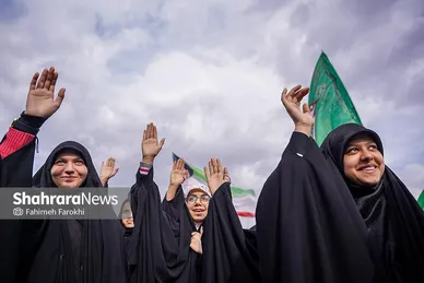 گزارش تصویری | اجتماع عظیم منتظران ظهور در مشهد ۱