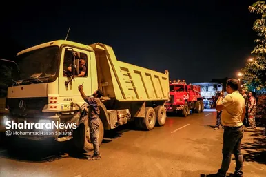 عملیات انتقال دستگاه TBM حفاری قطار شهری