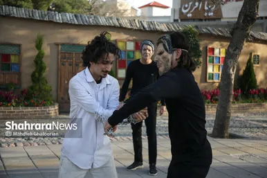 اجرای سرود و نمایش های نوروزی در مشهد