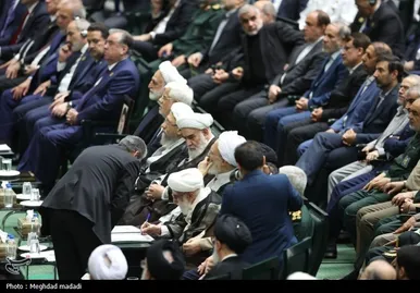 عکس‌هایی از مراسم تحلیف رئیس جمهور