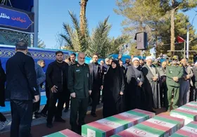 سرلشکر سلامی: انتقام &zwnj;همه شهیدانمان گرفته خواهد شد+ فیلم