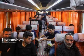 اعزام بیش از&nbsp; ۸۵ هزار زائر اربعین حسینی با ناوگان عمومی جاده&zwnj;ای خراسان رضوی | رشد ۶۰درصدی در اعزام زائرین اربعین با ناوگان جاده&zwnj;ای