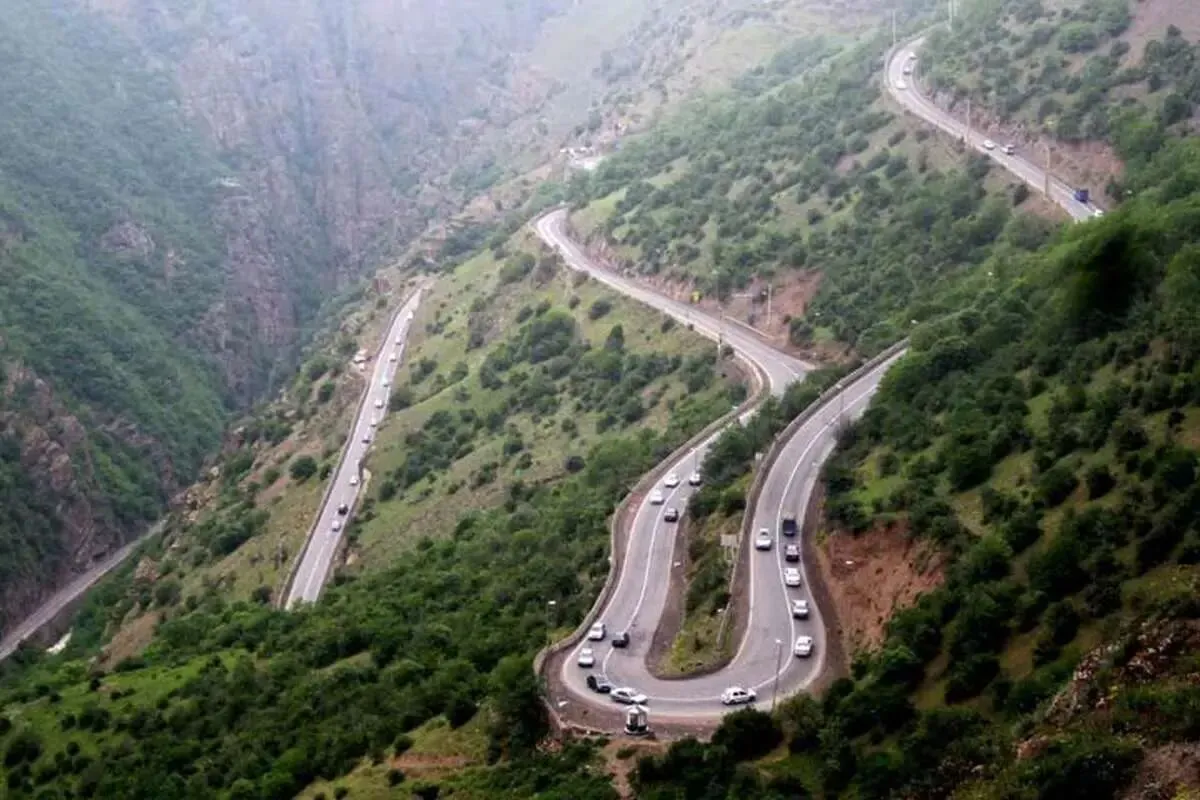 جاده چالوس مسدود شد (۸ مرداد ۱۴۰۴)