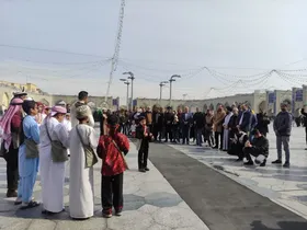 آیین سنتی &laquo;یوم الناصفه&raquo; با حضور کودکان عرب&zwnj;زبان در حرم امام&zwnj;رضا(ع) برگزار شد
