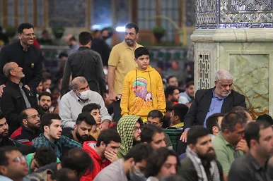 مراسم مناجات شب های ماه مبارک رمضان در حرم مطهر رضوی