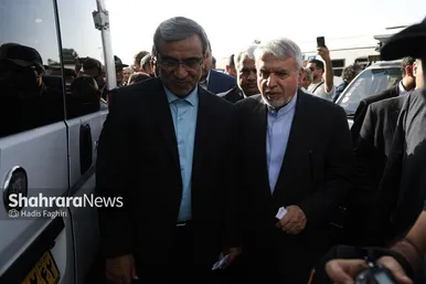 سفر وزیر میراث فرهنگی و گردشگری با قطار گردشگری به نیشابور به مناسبت بزرگداشت عطار