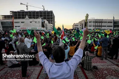 جشن مردمی بیعت با امام زمان (عج) در مشهد