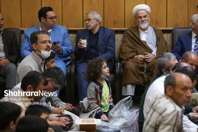 آیین احیای کرسی‌های تلاوت قرآن کریم در مسجد کرامت مشهد