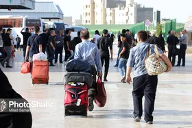 جابجایی بیش از ۱۱ میلیون مسافر از طریق پایانه&zwnj;های مسافربری مشهد در ۶ ماهه نخست ۱۴۰۲