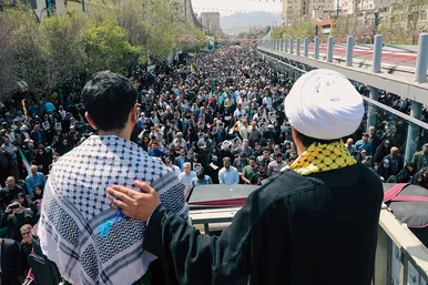 راهپیمایی روز قدس در مشهد