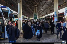 کمبود ۴۰۰دستگاه اتوبوس بین&zwnj;شهری برای سفر اربعین در خراسان رضوی