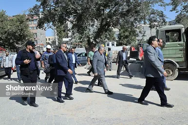 گزارش تصویری | بازدید شهردار مشهدمقدس از ایستگاه بسیج خط 3 قطار شهری