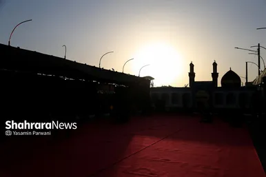 عکس‌هایی از نمایشگاه «عرفات تا فرات» در محله گلشهر مشهد