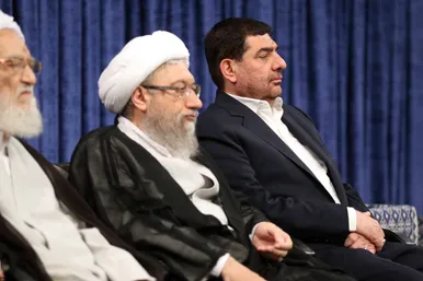 عکس‌هایی از مراسم تنفیذ مسعود پزشکیان (۷ مرداد ۱۴۰۳)