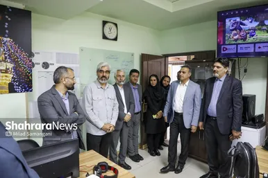 گزارش تصویری | بازدید مدیران شهری از روزنامه شهرآرا به مناسبت شانزدهمین سالگرد انتشار این روزنامه