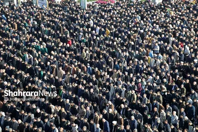 گزارش تصویری | اقامه نماز عید فطر در حرم مطهر امام رضا (ع)