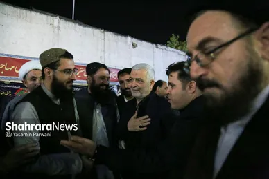 مهاجران افغانستانی در سوگ رئیس‌جمهور شهید