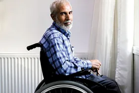 جانباز ۷۰ درصد محله امام هادی (ع) شهید زنده لقب گرفته است