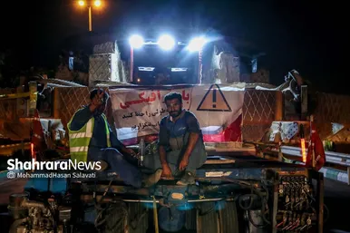 عملیات انتقال دستگاه TBM حفاری قطار شهری