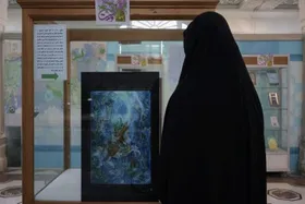 برپایی نمایشگاه &laquo;بهار وحدت&raquo; در کتابخانه حرم مطهر رضوی | معرفی دو اثر نفیس استاد فرشچیان