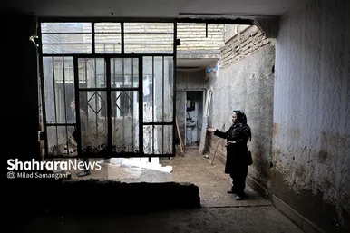 عکس‌هایی از خیابان سپاه در محله سیدی مشهد ۴۸ ساعت پس از سیل