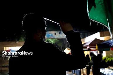 مراسم احیای شب قدر در آسایشگاه معلولین شهید بهشتی