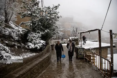 ایران زیباست | طبیعت برفی ماسوله