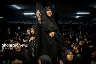 گزارش تصویری | تعزیه دوازدهم محرم در حسینیه کرمانی های مشهد