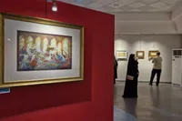 نمایش ۶۷ اثر هنرجویان مدرسه عالی هنر رضوی در نگارخانه رضوان