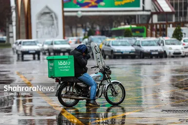 گزارش تصویری | حال و هوای بارانی مشهد | یکشنبه ۱۹ اسفند ۱۴۰۳