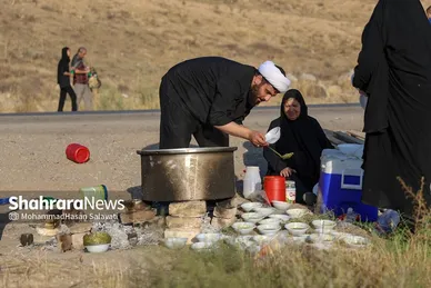 گزارش تصویری | زائران پیاده امام رضا(ع)