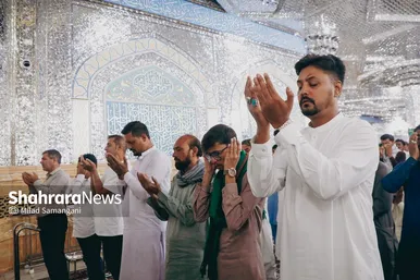 گزارش تصویری | اقامه نماز عید قربان در حرم رضوی (۱۶ خرداد ۱۴۰۴)