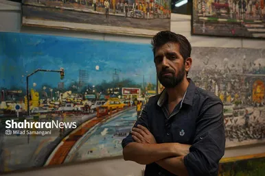 محمد چناری، نقاش خیابان‌های مشهد