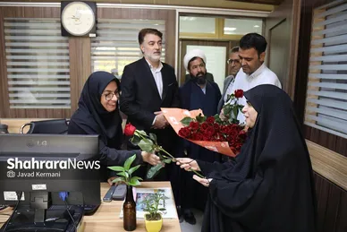 بازدید جمعی از مسئولین شهری و استانی مشهدمقدس از موسسه فرهنگی شهرآرا (۴) (۱۷ مرداد ۱۴۰۳)