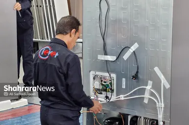 عکس‌هایی از حضور وزیر صنعت در شهرک صنعتی توس مشهد