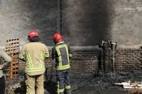 آتش سوزی کلینیک دامپزشکی در خیابان صارمی مشهد (۲۱ خرداد ۱۴۰۳)
